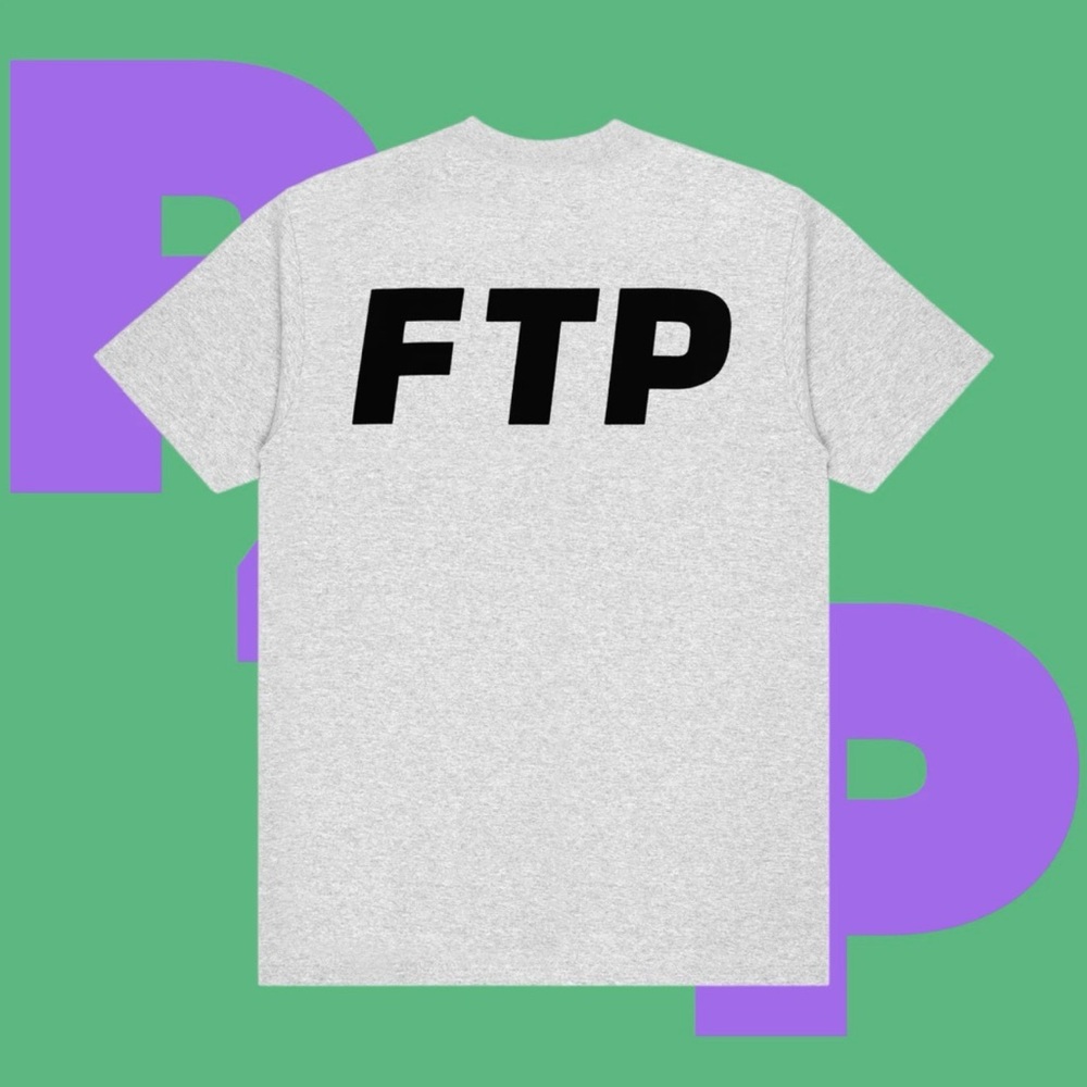 FTP Flocked Logo Tee (Large)
